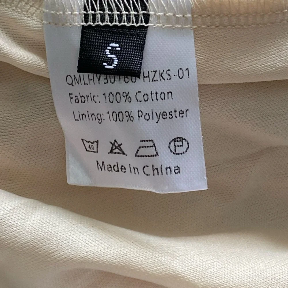 Beautiful Crochet A-Line Skirt in Cream Size S Great Condition - Picture 7 of 7